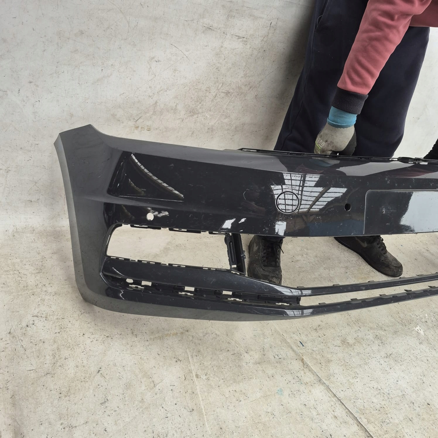 VW TOURAN II 2 15-> bumper front front 4XPDC