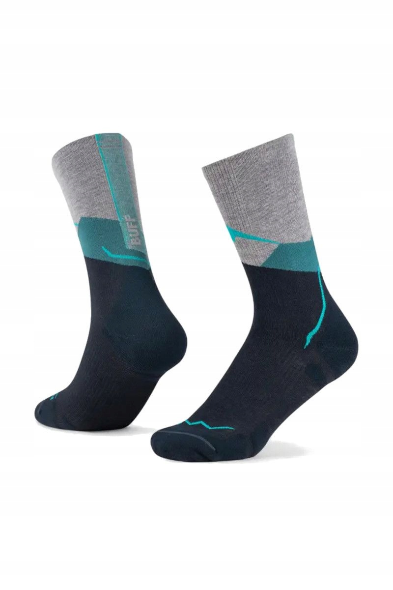 Ponožky Buff Merino Lightweight Crew Teal M (39-41)