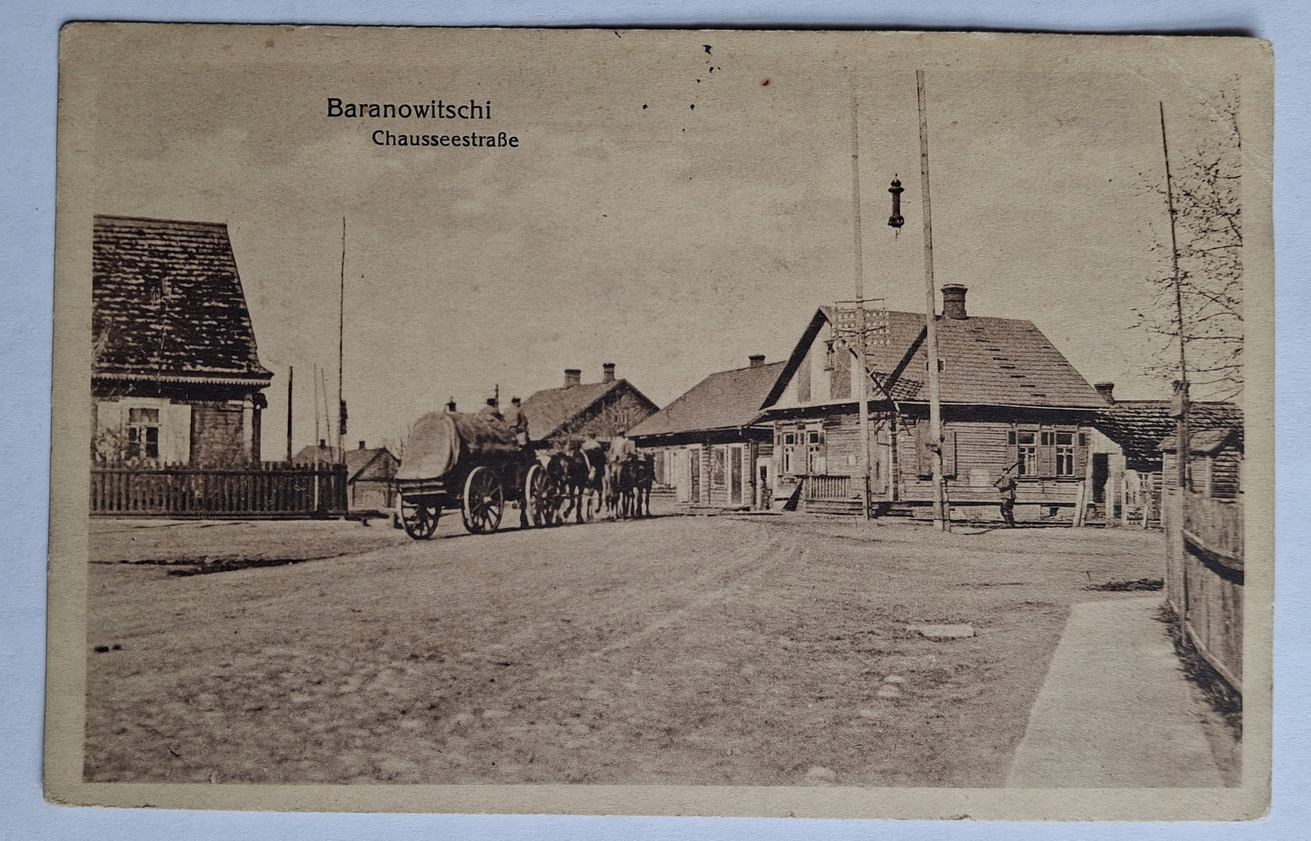 BARANOWICZE - ULICA,WÓZ