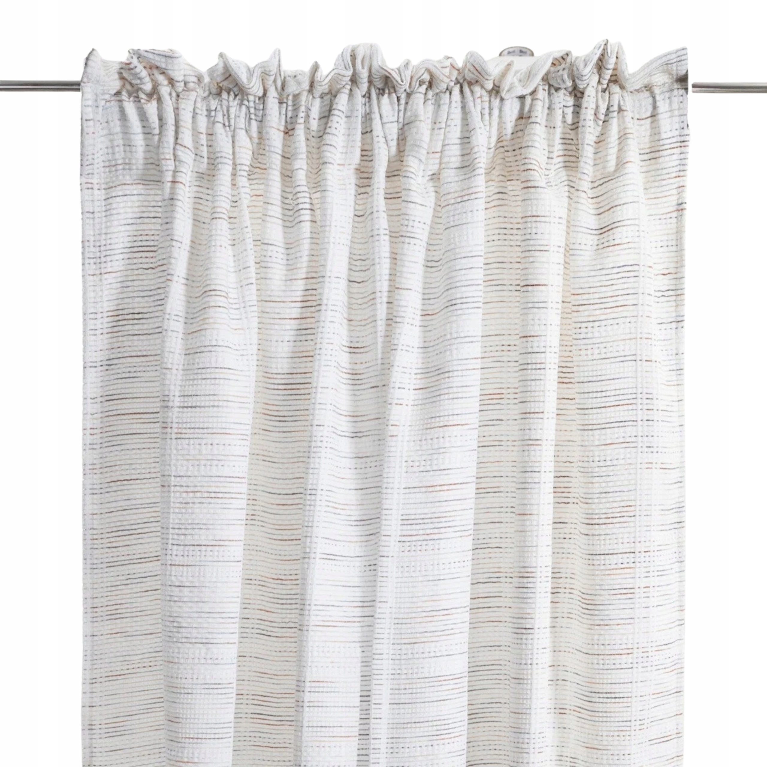 Závěs do obývacího pokoje Siera polyesterový světlý vzor 140 x 250 cm Homla