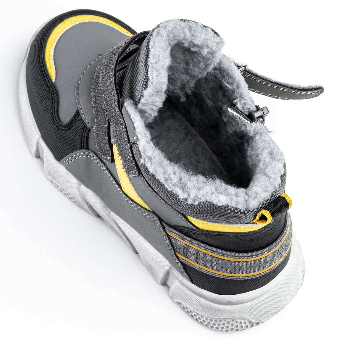 Trapery OCIEPLANE sportowe trzewiki SUWAK Wojtyłko Materiał skóra ekologiczna