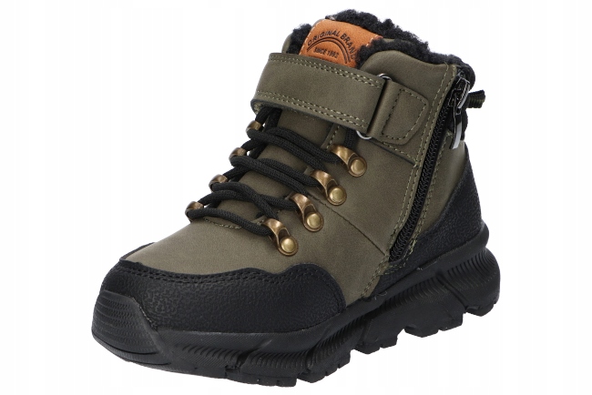 AMERICAN CLUB XD140 OCIEPLANE TRZEWIKI BUTY ZIMOWE DZIECIĘCE NA RZEP K 28 Stan opakowania oryginalne