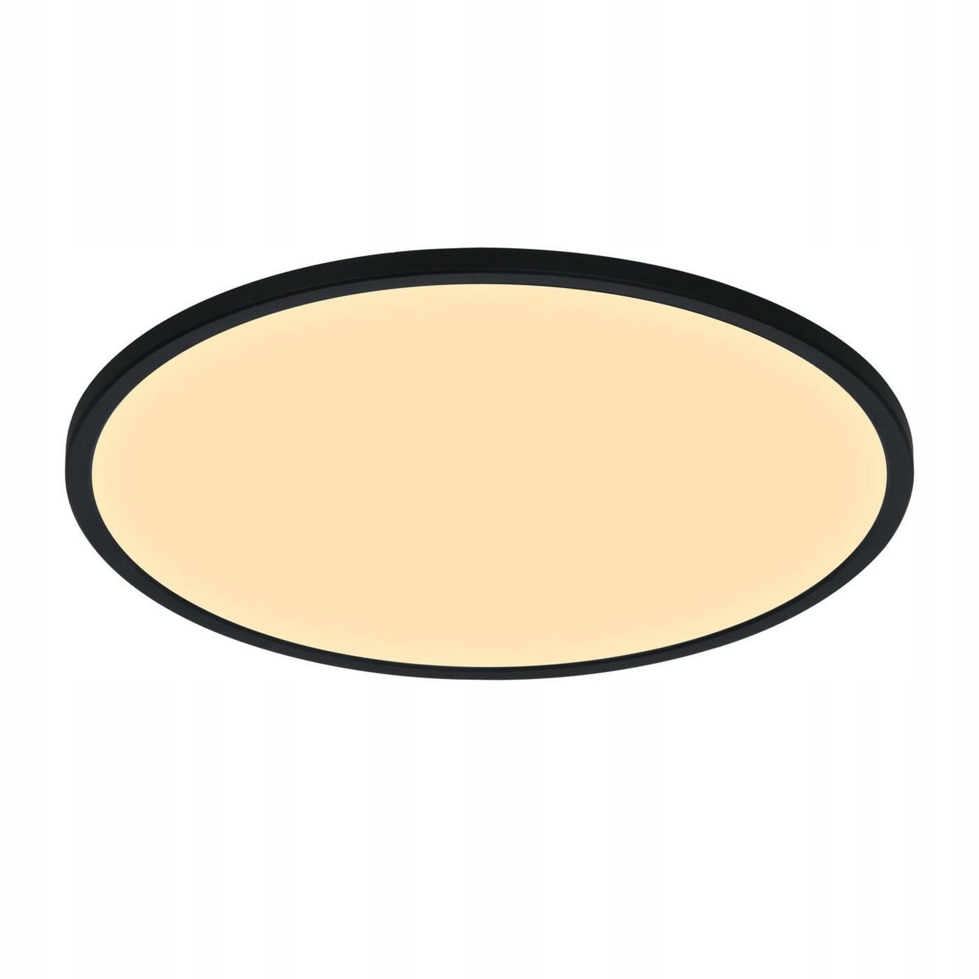 Nordlux Oja 60 stropné Led svietidlo 38W čierne, 3-krokové stmievanie IP20