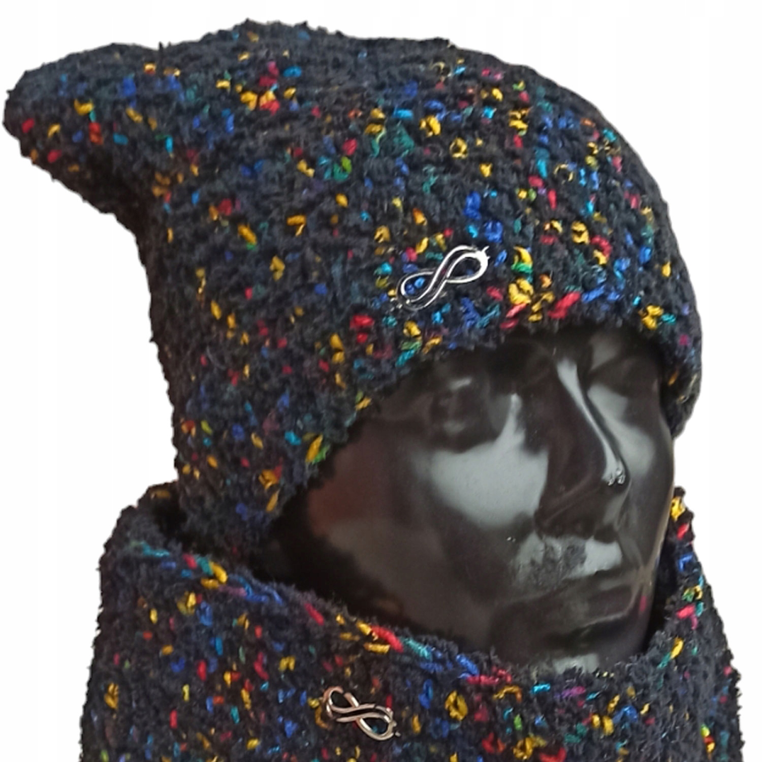 čepice Zuza Soft šmoulinka handmade R 55-57
