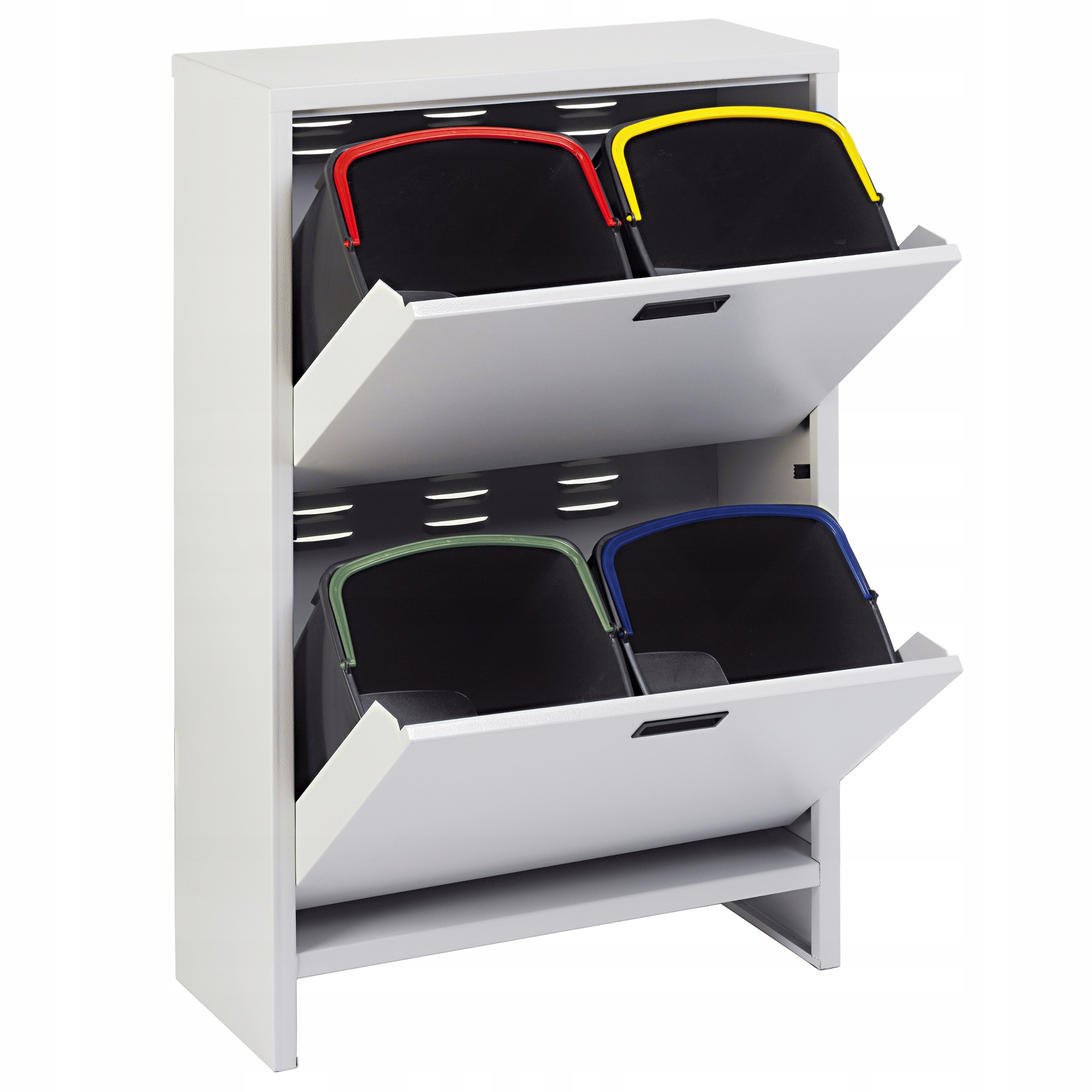 Kosz do segregacji odpadów szafka Eco Air 4x 20 L