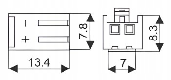AKUMULATOR BATERIA BEZOBSŁUGOWY MWPOWER MW0,8-12 12V 0,8AH MW0,8-12 MW0,8 Kod producenta MW 0.8-12