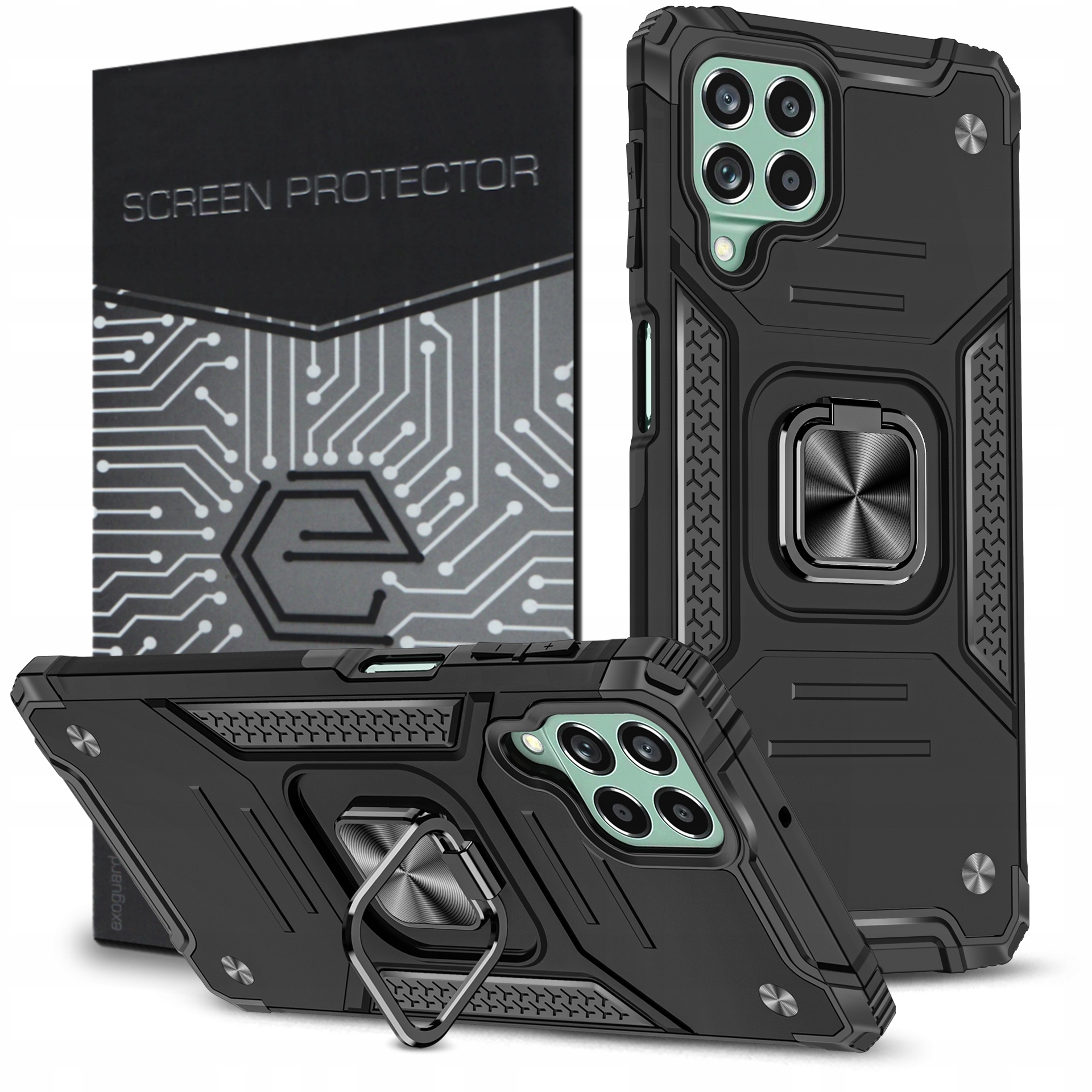 

Etui Pancerne Case+szkło do Samsung Galaxy M33 5G