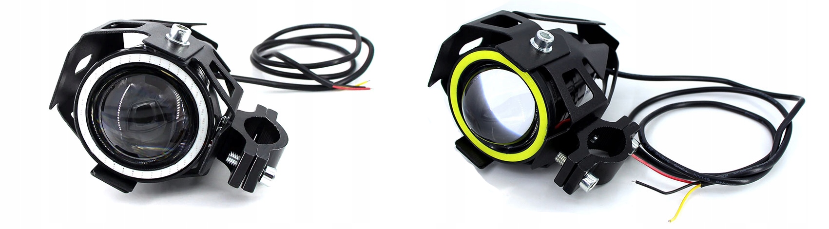 Halogeny motocyklowe RING LED lampy reflektory U7 Jakość części (zgodnie z GVO) Z - zamiennik