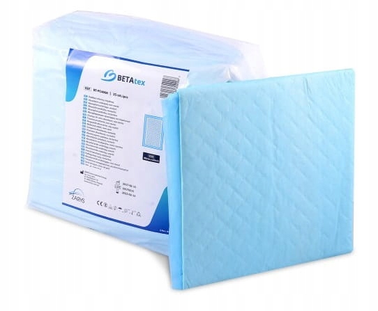 

Podkłady Higieniczne chłonne 60x90cm BETAtex 25szt