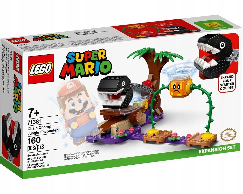 Lego Mario 71381 Spotkanie z Chain Chompem Nowy P60