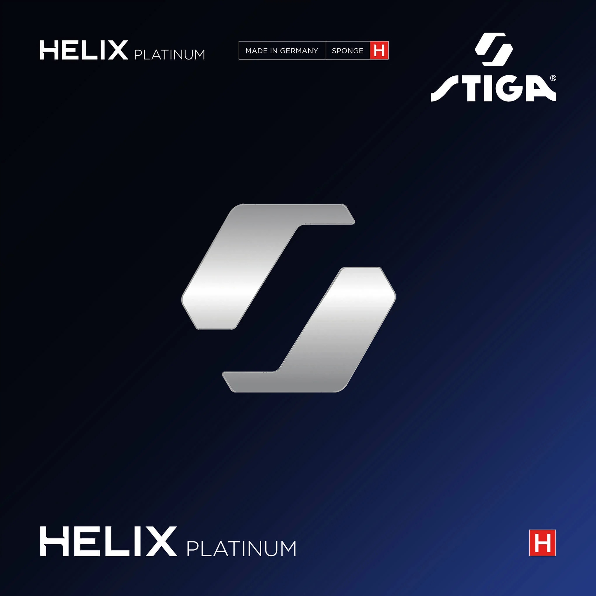 Obklad Stiga Helix Platinium H červený 2,2 mm