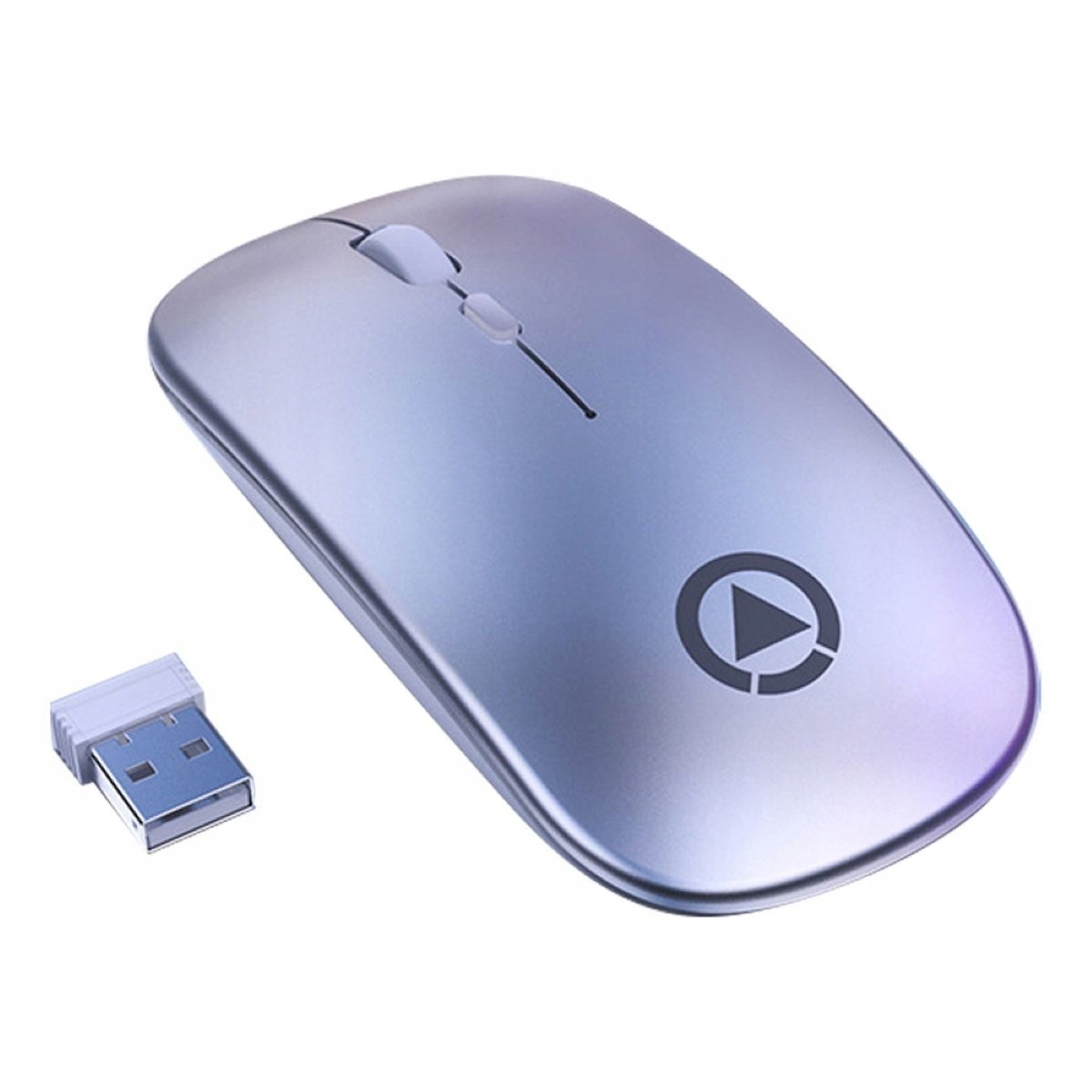 CICHA MYSZ BEZPRZEWODOWA DO LAPTOPA PODŚWIETLANA BEZKLIKOWA