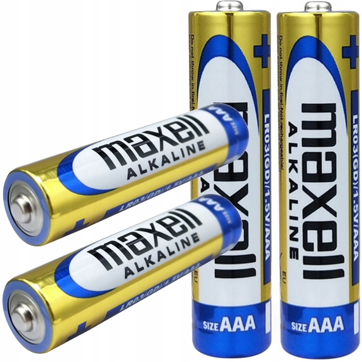 Bateria Alkaliczna Maxell LR3 AAA - cena za 32 szt Symbol baterii AAA (R3)