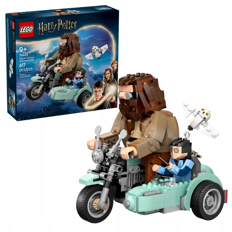 Lego Harry Potter Motocyklová Jízda Hagrida A Harryho 617 El. 9+