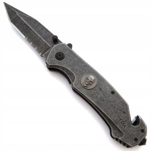 Nóż Ratowniczy Bsh Switchblade Do Cięcia Pasów