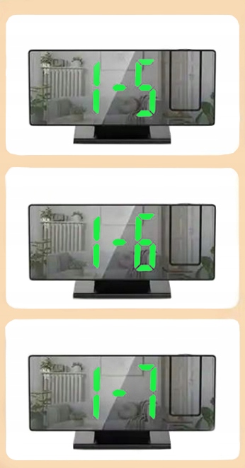 ZEGAR Z PROJEKTOREM FUNKCJA BUDZIK Stan opakowania oryginalne