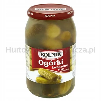 Kvašamponové okurky 850 g Rolnik