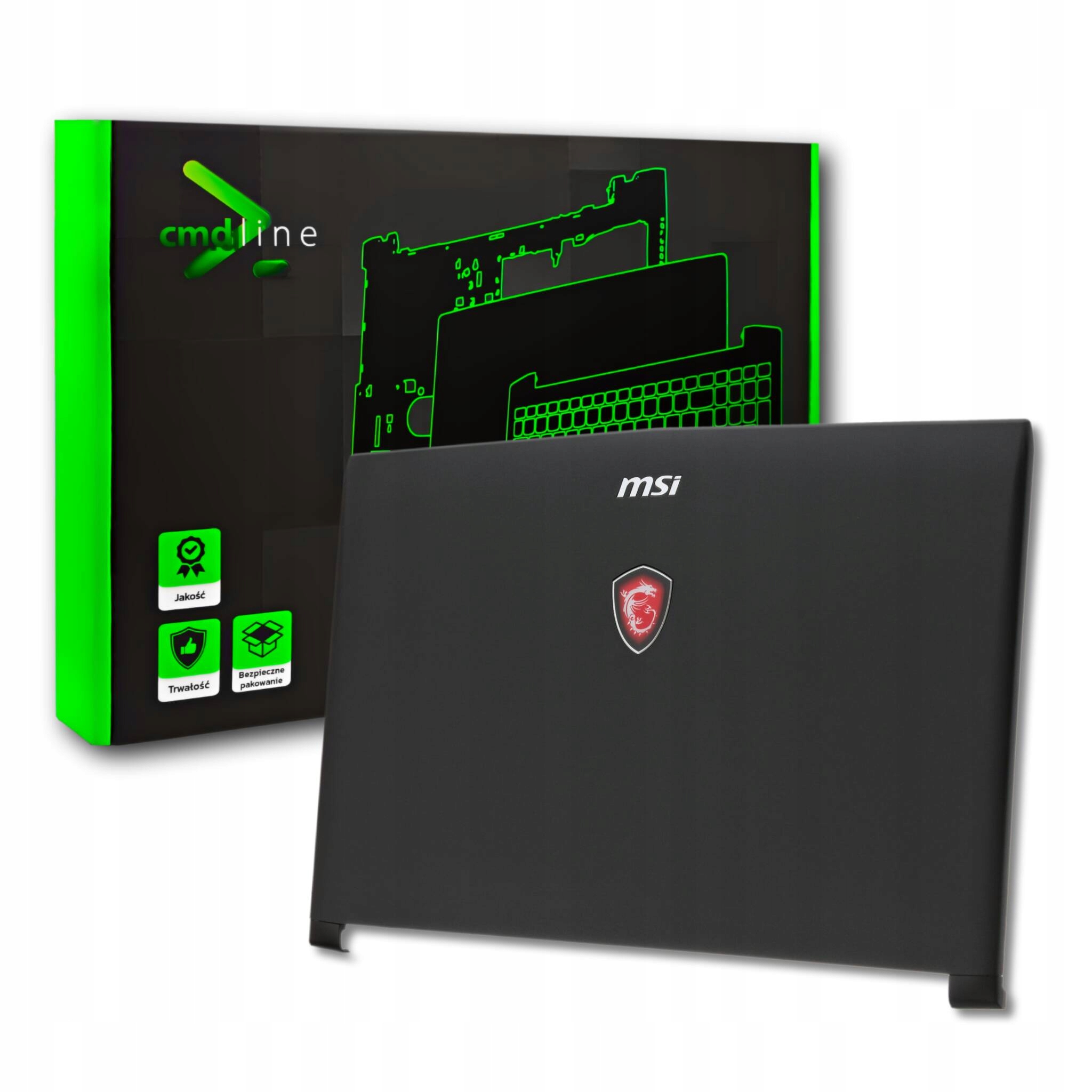 Obudowa Matrycy Klapa Do Msi GL62 GP62 GV62