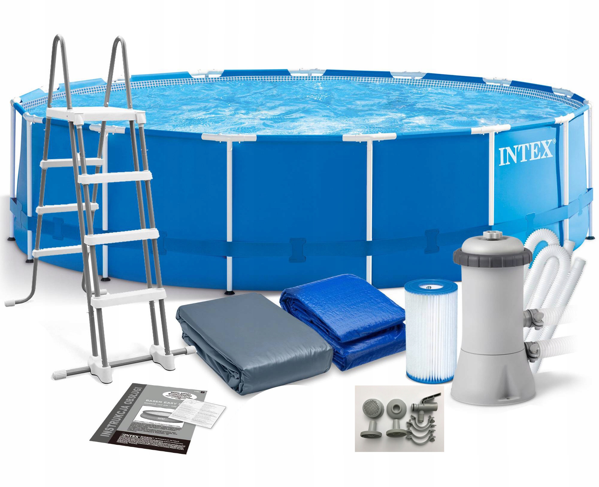 

Intex 28242 9w1 Basen Stelażowy 457x122cm