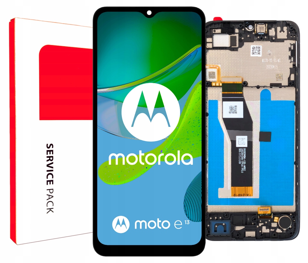 Originální Zila pro Motorola Moto E13 Displej s Rámeček LCD Matrix
