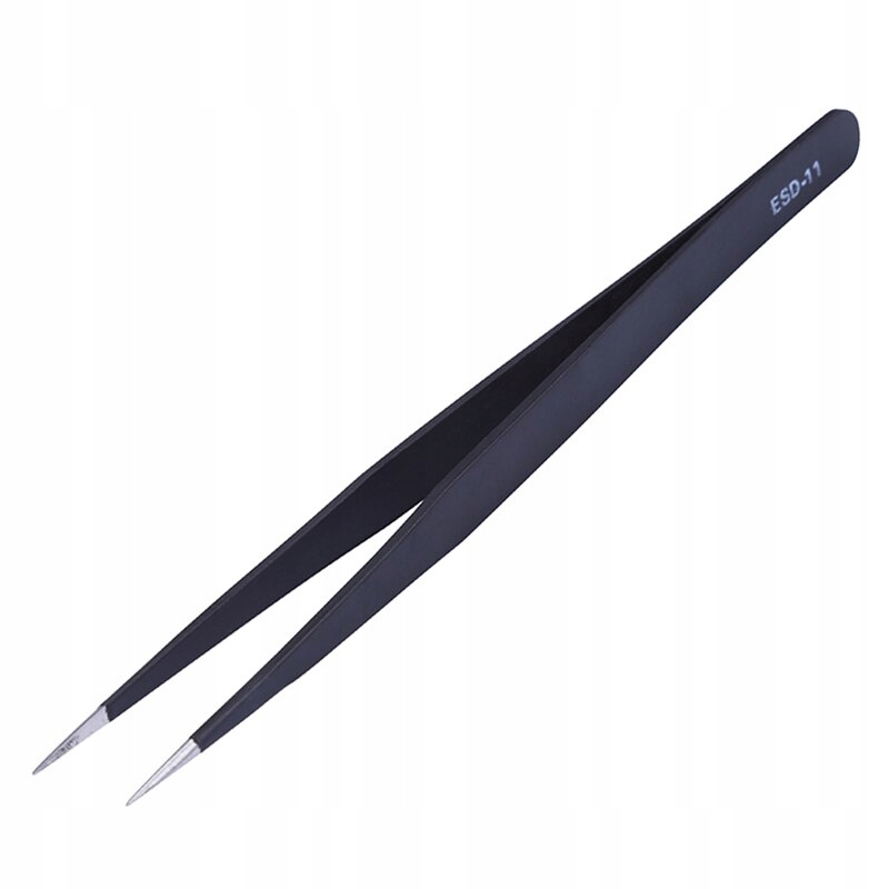 

Pęseta Antymagnetyczna Prosta ESD-11 Metalowa BK11