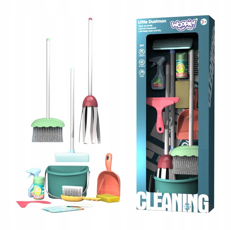 

Zestaw Do Sprzątania Dla Dzieci Mopy 12 el. Woopie