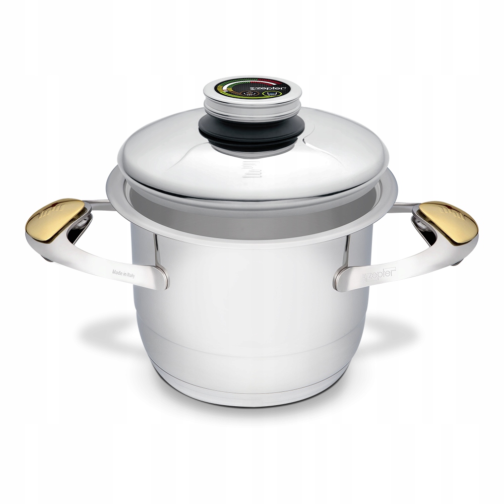 Nowe Naczyne Z Pokrywką ,garnek Zepter 2,5 l ,16 Cm+gratis