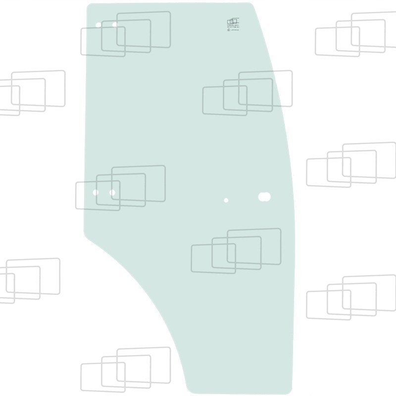 čelní sklo pro traktor John Deere dveře pravé ER387924