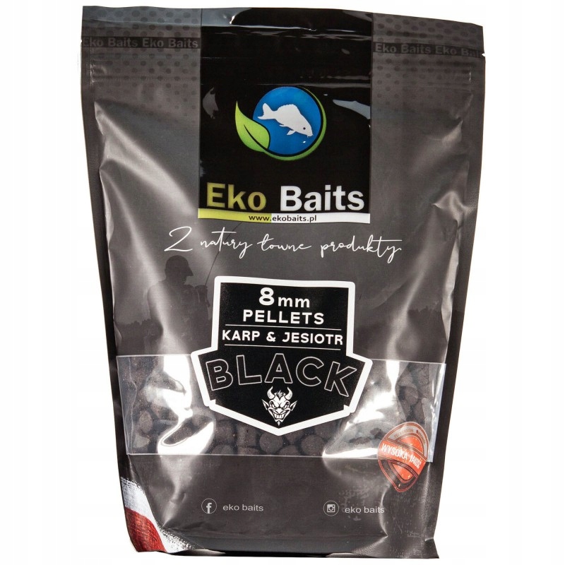 Pellet Black Method Feeder 8mm 800g Eko Baits