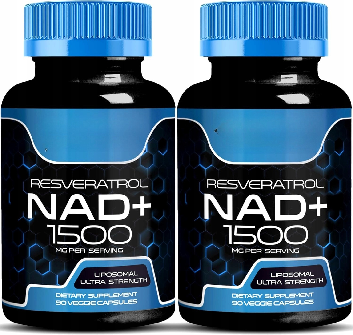 Lipozomální doplněk Nad 1500 mg Vyrobeno v Usa, Nad Resveratrol proti stárnutí, 2 balení