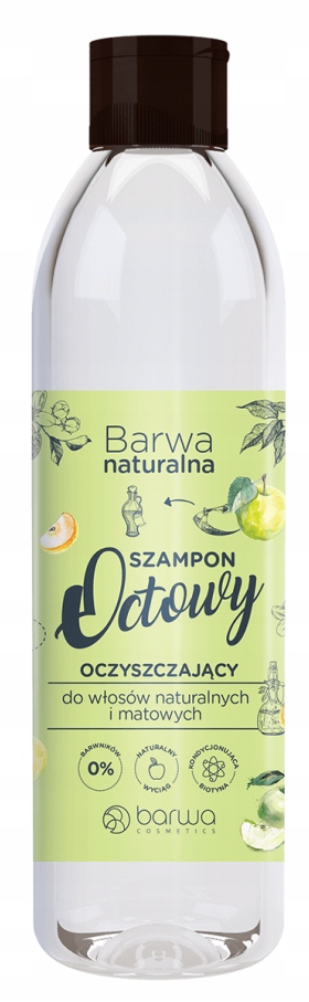

Barwa Naturalna Oczyszczający Szampon Octowy 300ML