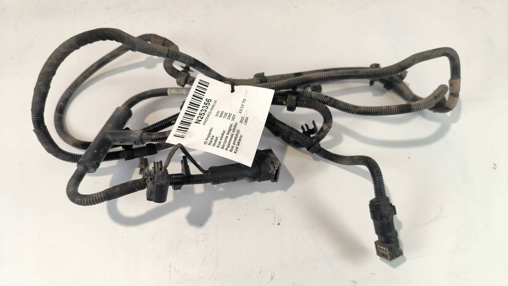 prijenos ADBLUE 2.0 TDI MAN TGE