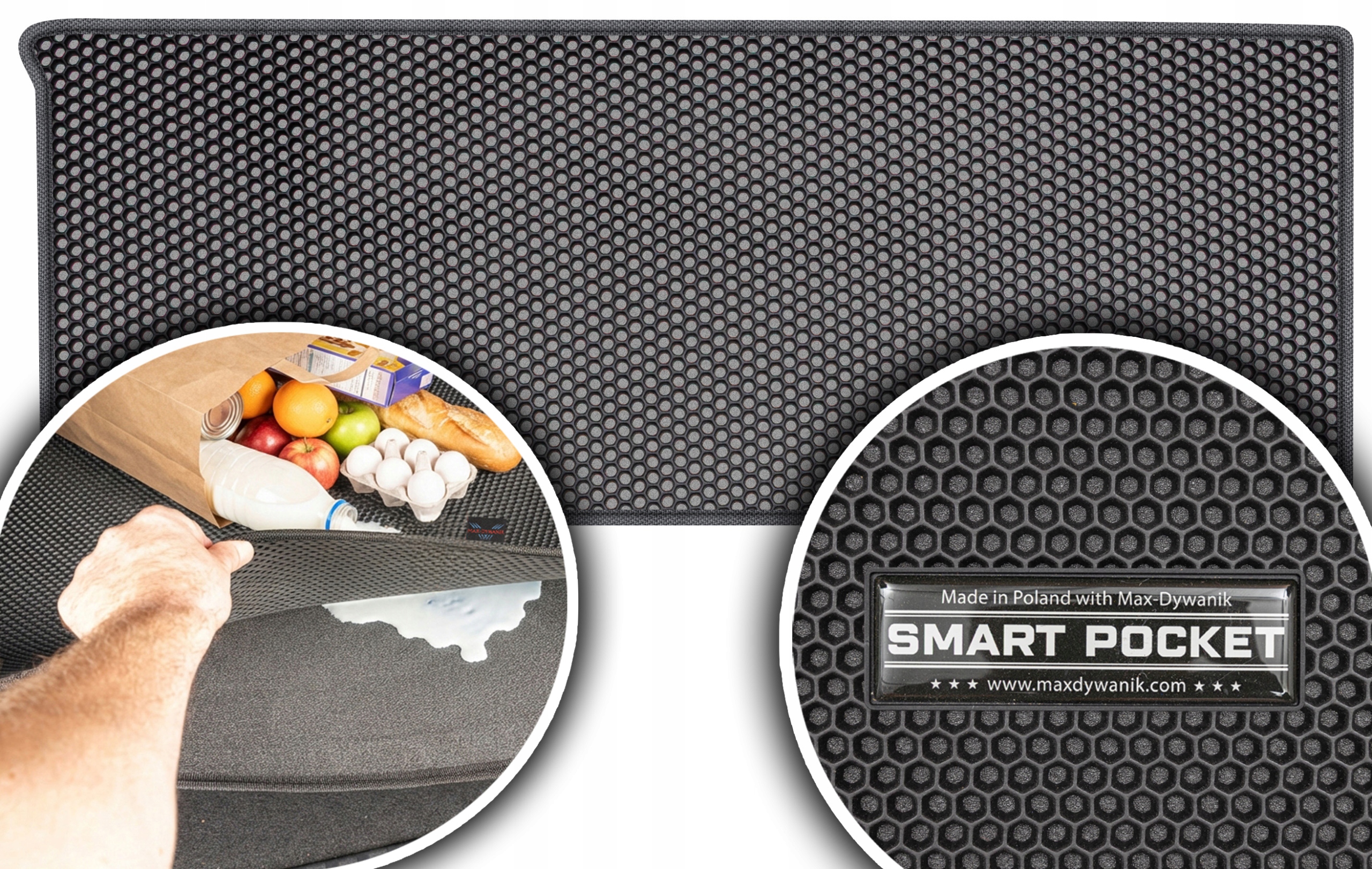 Ford Tourneo Custom I Van 2018-2023 Vložka do zavazadlového prostoru Eva Smart Pocket