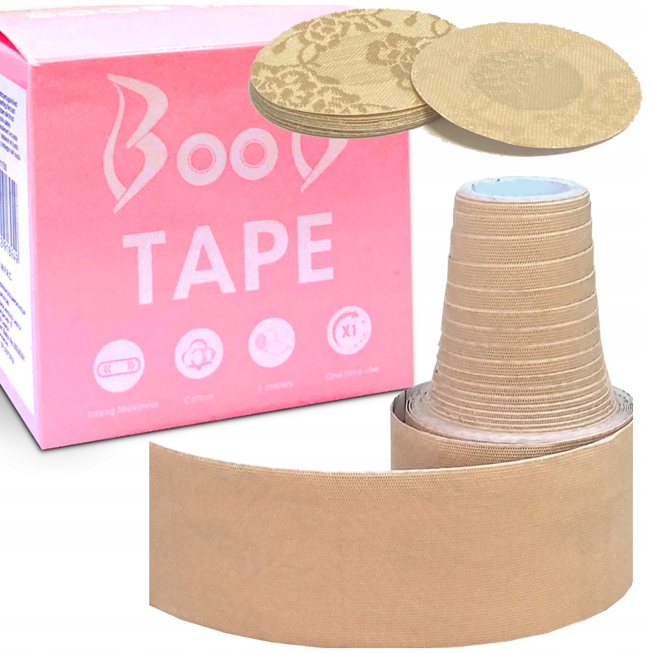 Taśma Modelująca dekolt unosząca biust Tape PushUp Linia tall (dla wysokich)