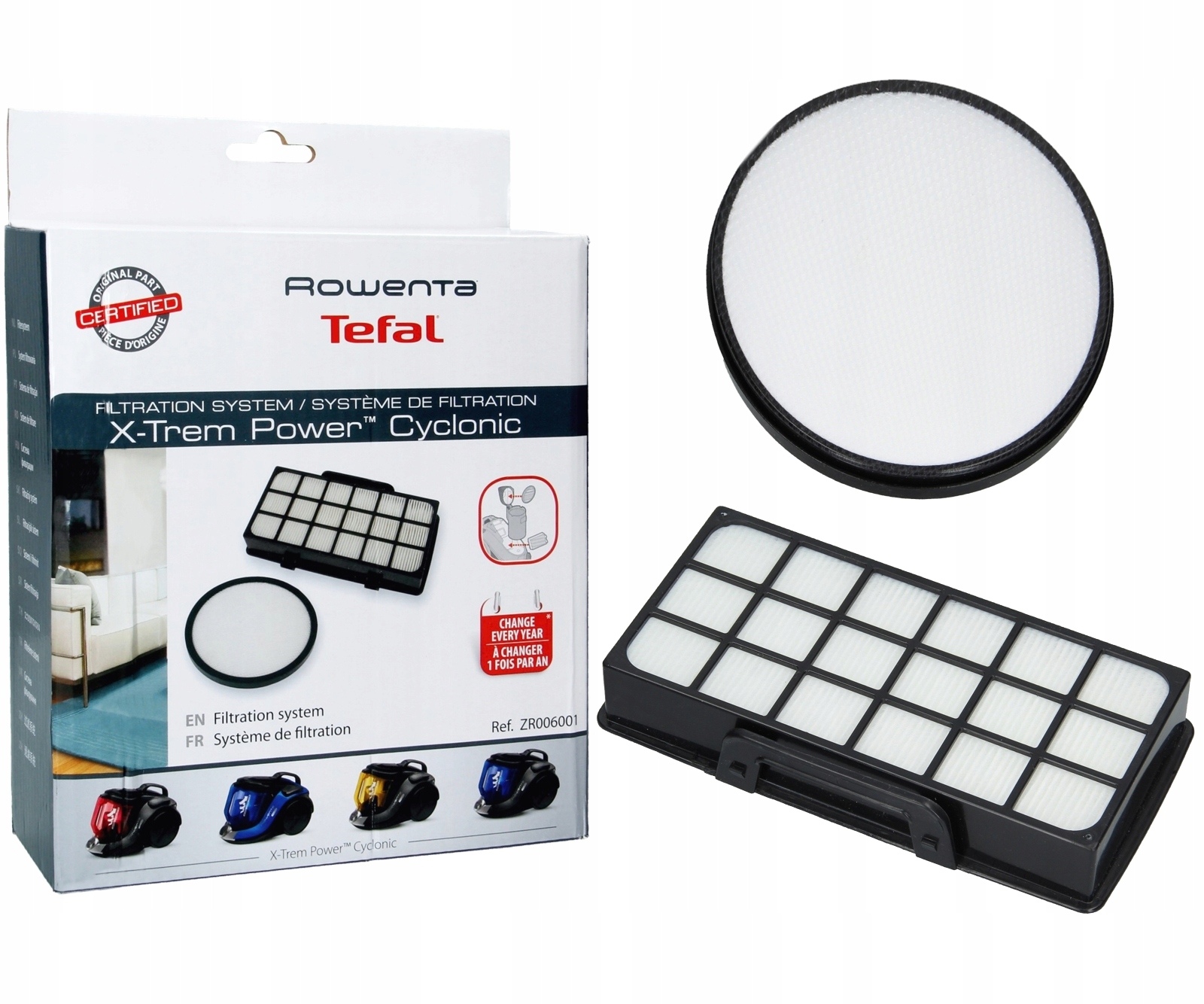 Filtr Hepa odkurzacza Rowenta Tefal X-Trem Power