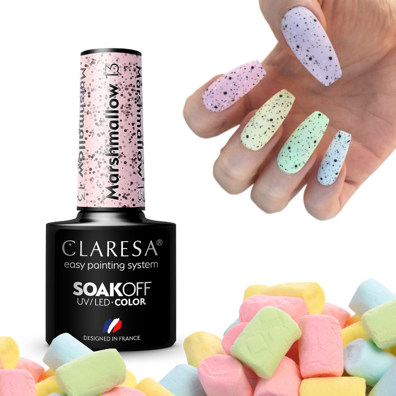 

Claresa Lakier Hybryda Do Paznokci 13 Marshmallow