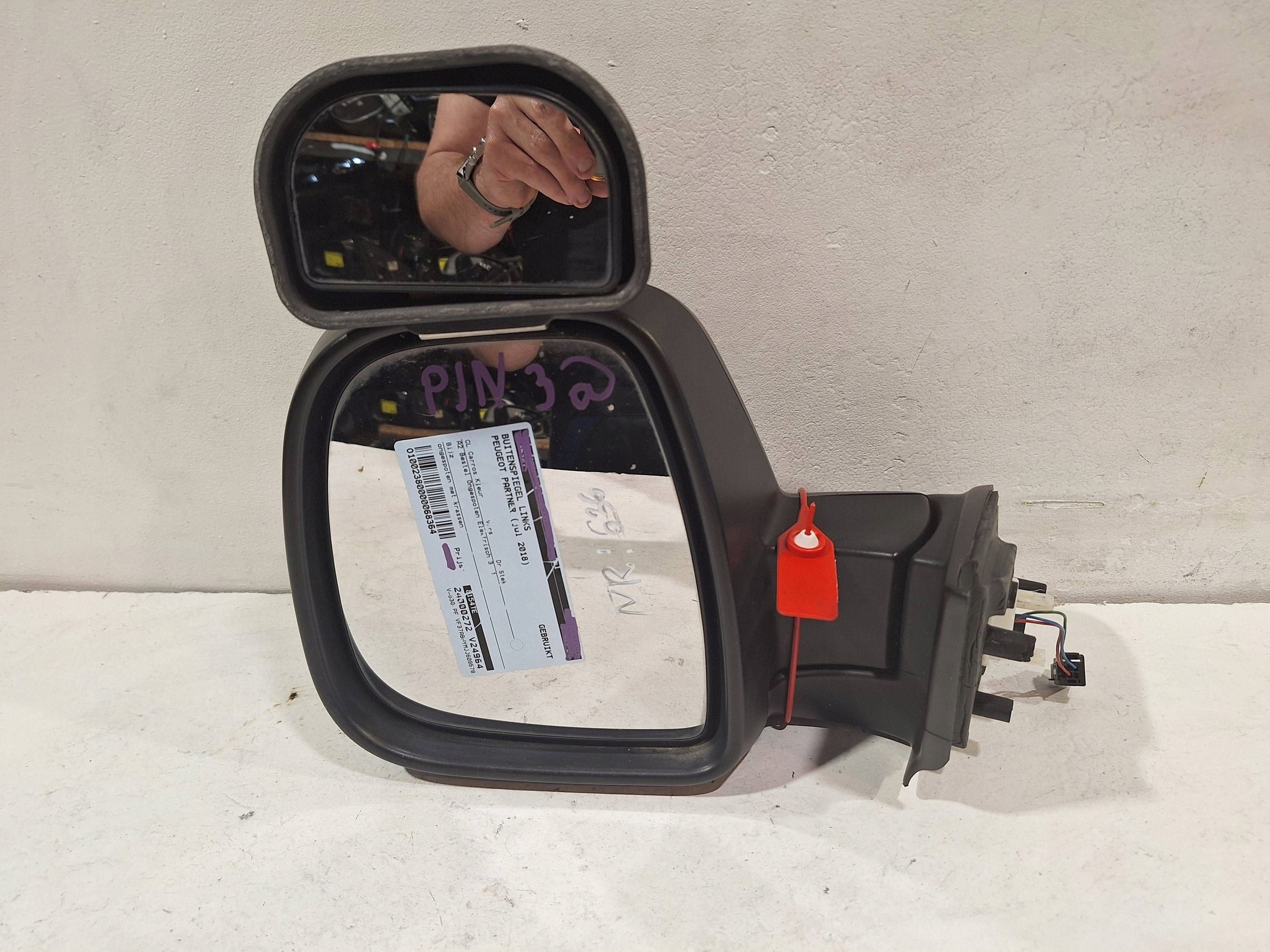 Peugeot Partner 2018 electrics mirror side door przednich