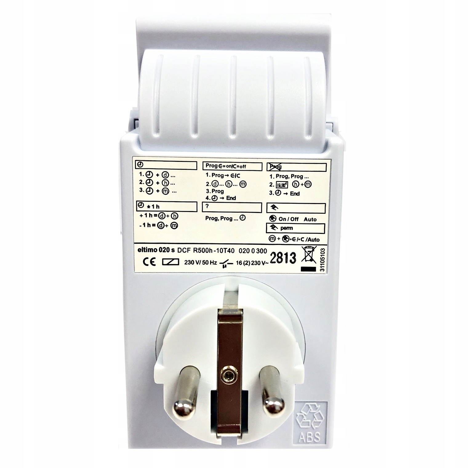 PROGRAMATOR CZASOWY TIMER THEBEN SCHUKO TYP F EAN (GTIN) 4003468024034