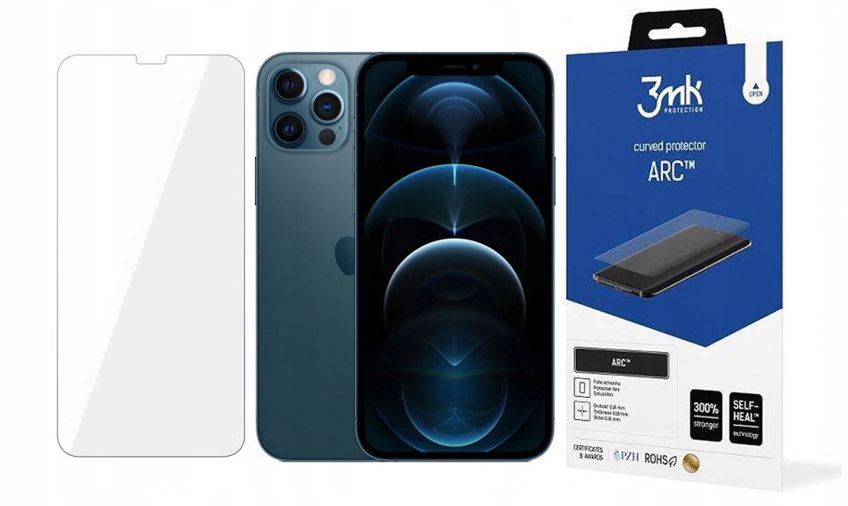

3MK Folia Fullscreen Arc do iPhone 12 12 Pro