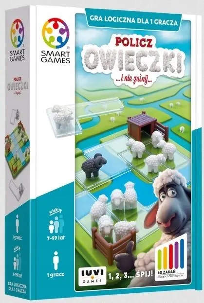 Gra Logiczna Smart Games Owieczki Łamigłówka Edukacyjna Dla Dzieci Umysłowa