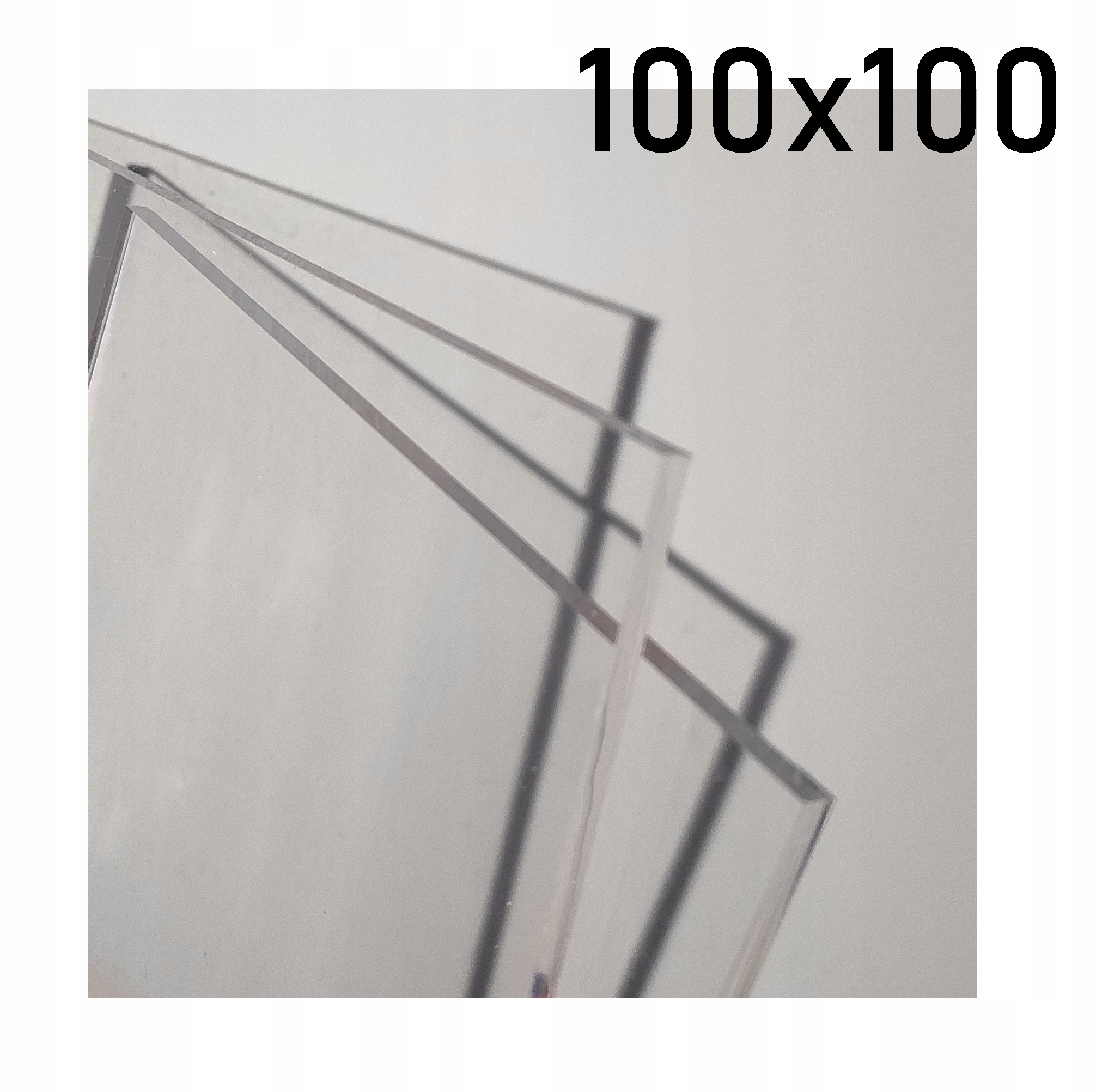 Plexi pleksa 5mm bezbarwna 100x100cm
