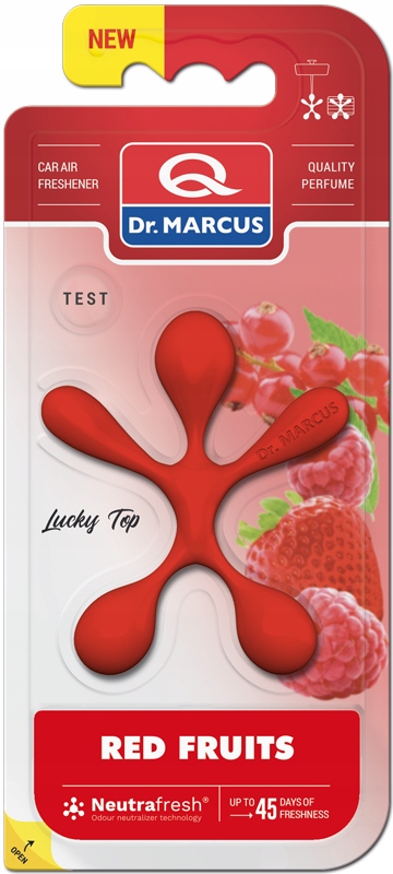 Dr.Marcus Lucky Top Zapach samochodowy Red Fruits
