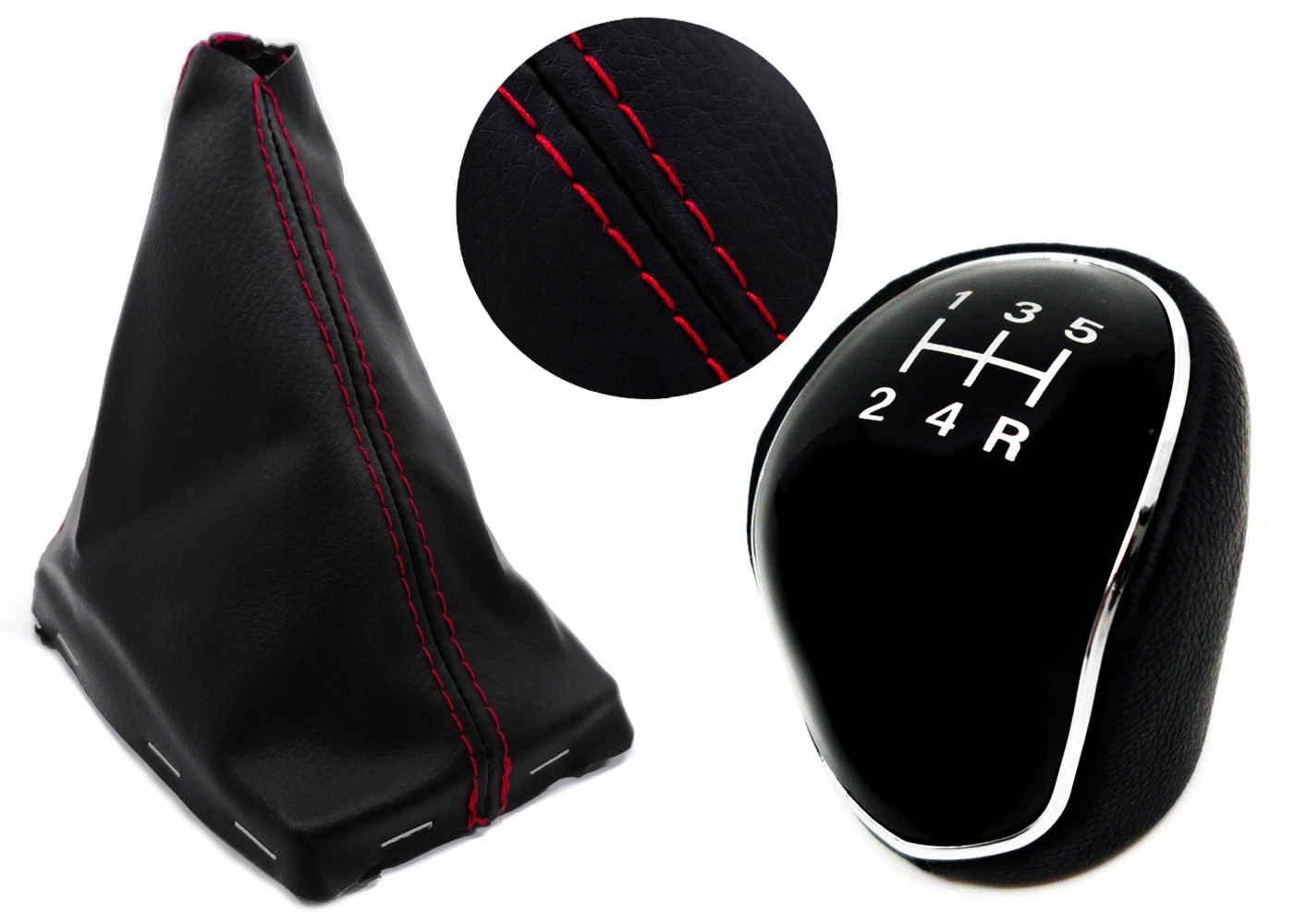 5R - Ручка переключения передач Ford C-Max Kuga 1 Mk1 BLACK 5