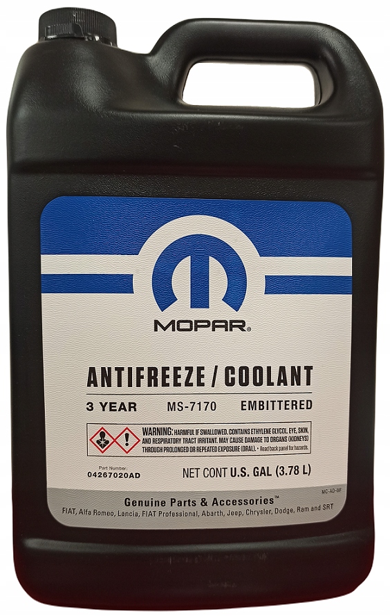 Płyn Koncentrat Chłodniczy Mopar 3 Lata MS-7170