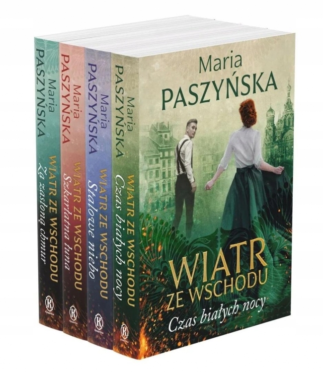 Pakiet: Wiatr ze wschodu. Tom 1-4 Maria Paszyńska