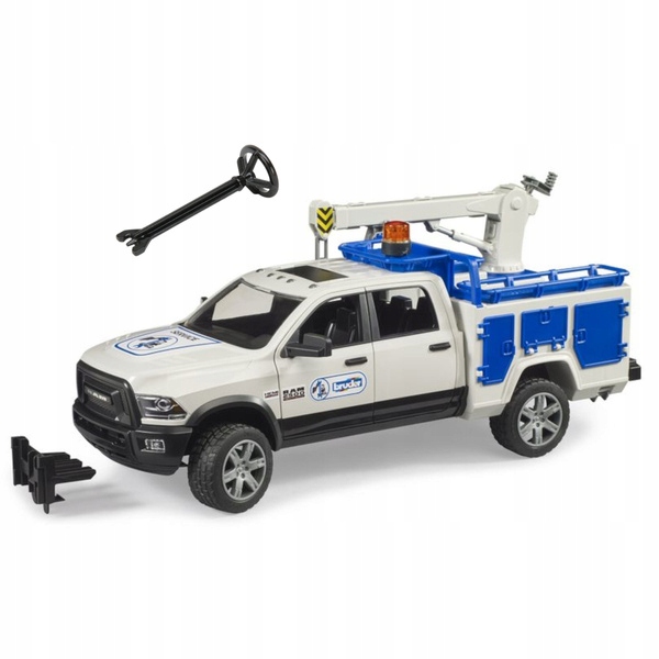 Bruder 02509 Dodge RAM serwisowy z kogutem świetlnym Wiek dziecka 3 lata +