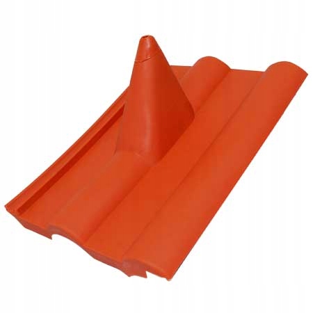 Dachówka gumowana 41x32 cm kolor ceglasty