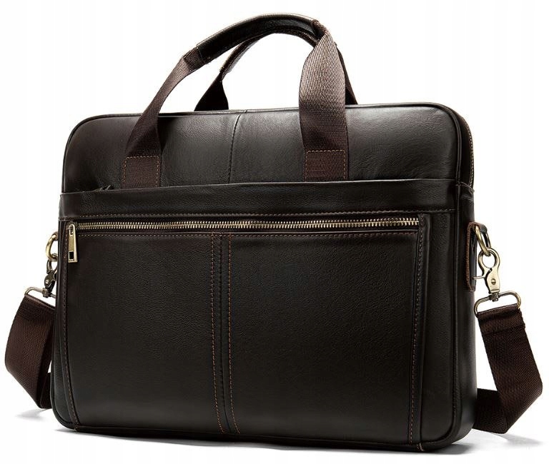

Męska torba na laptopa Vintage 14670 Brązowa