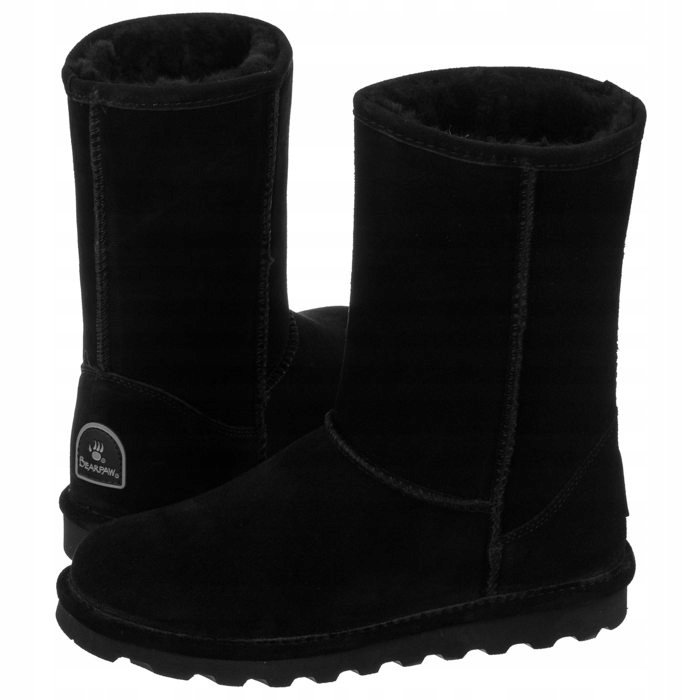 Dámské sněhové boty na zimu Bearpaw Elle Short černé 1962W černé