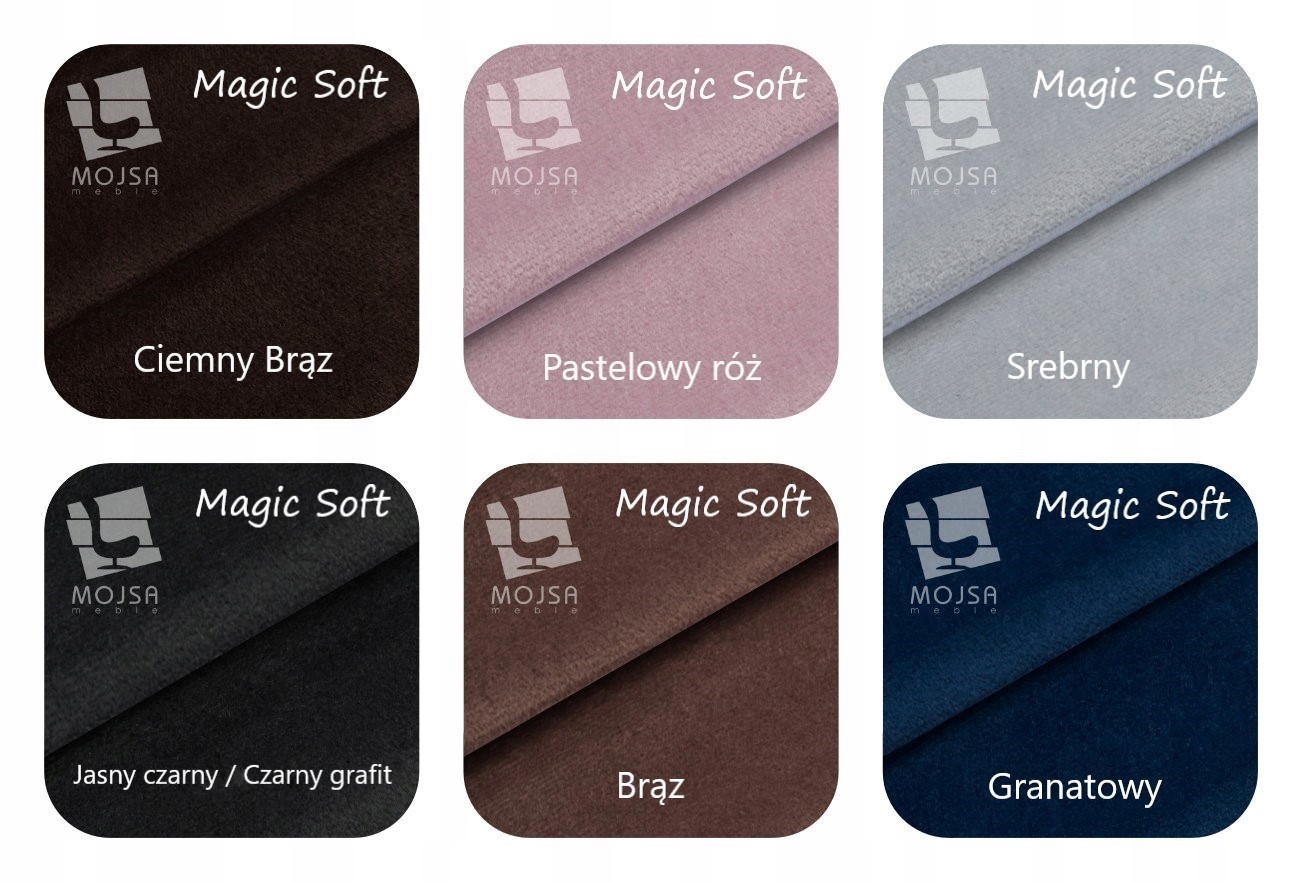 Panele Tapicerowane Ścienne 40 x 20 cm Grubość 3 cm